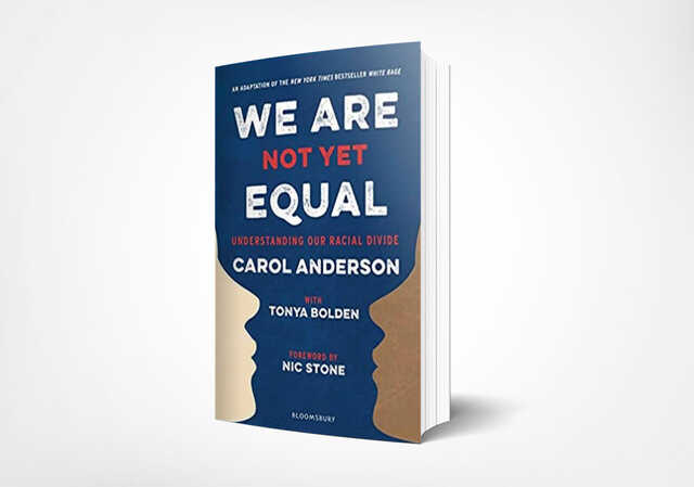 Resources book cover, We are Not Equal Yet