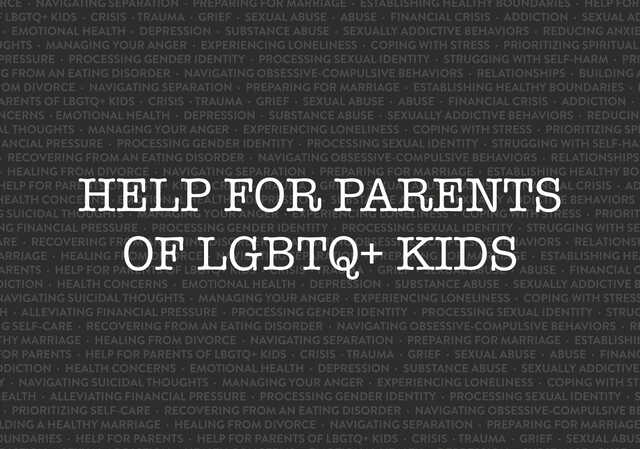 help for parents of lgbtq+ kids
